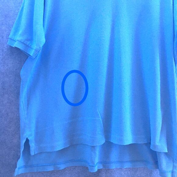 Ralph Lauren Polo Light Blue Short Sleeved Classic Polo Shirt Men’s XL - Picture 6 of 8